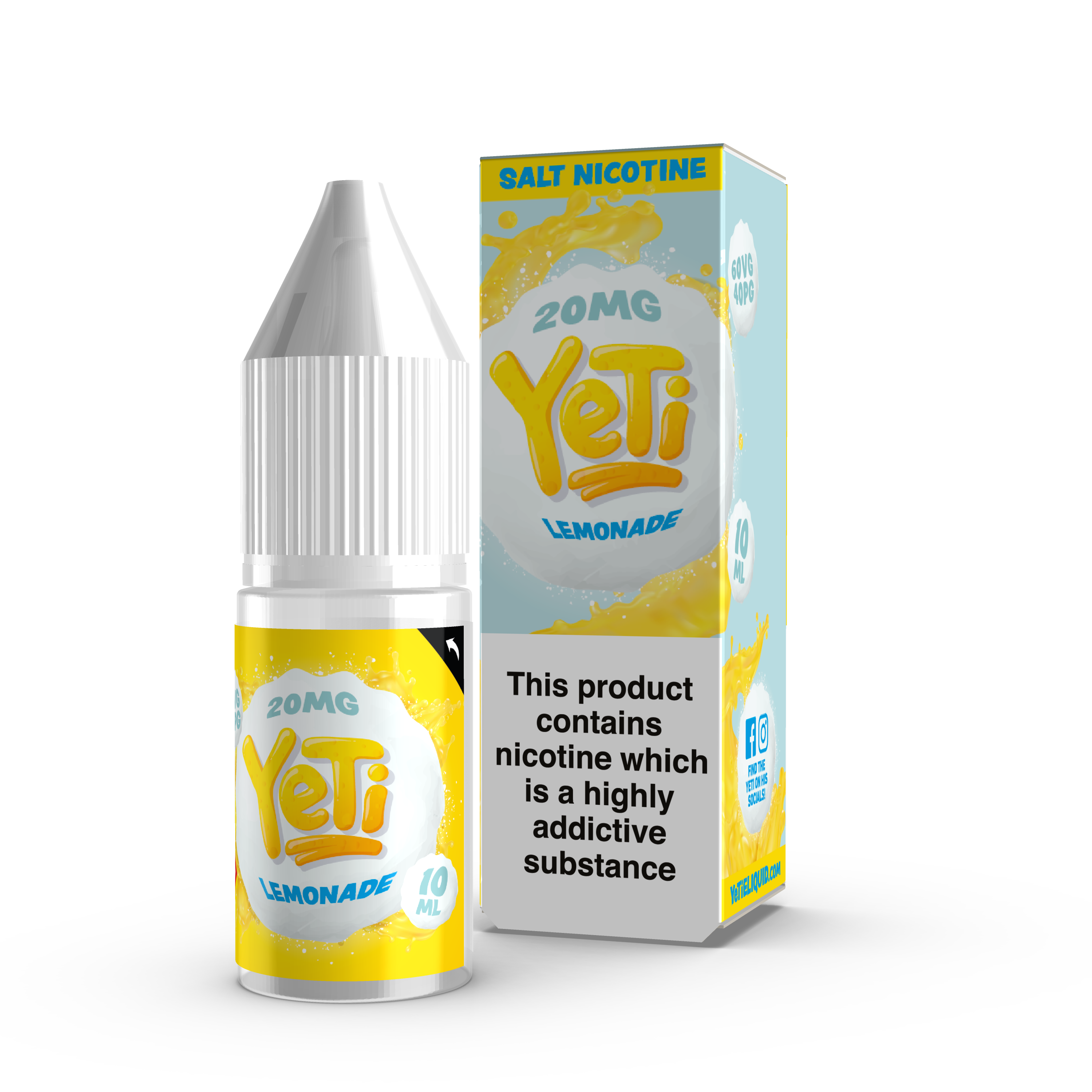 Lemonade Nic Salt by Yeti