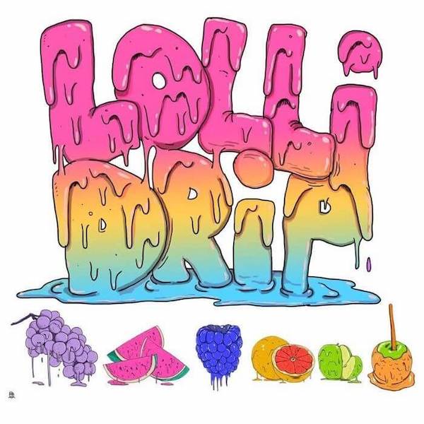 Blue Razz Ice by Lollidrip E-liquids-ManchesterVapeMan