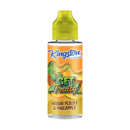 Kingston Get Fruity 100ml - Miami Peach & Pineapple