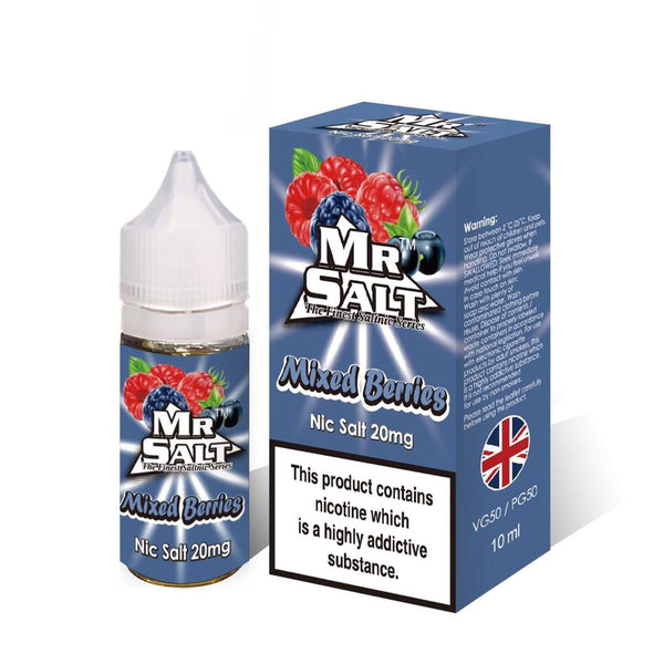 Mixed Berries Nic Salt by Mr Salt-ManchesterVapeMan