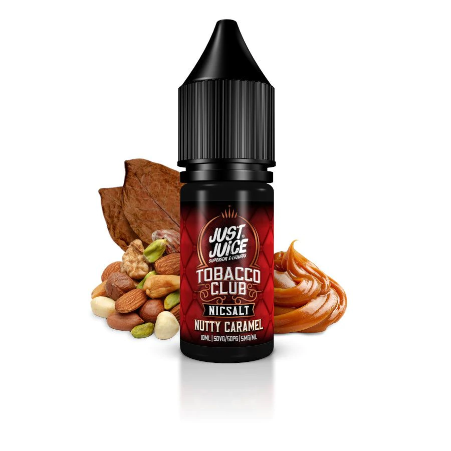 Nutty Caramel by Just Juice Tobacco Club Salt