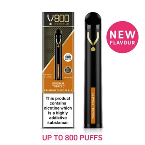 Dinner Lady V800 Disposable - Original Tobacco