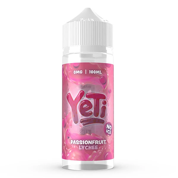 Passionfruit Lychee No Ice by Yeti E-Liquids