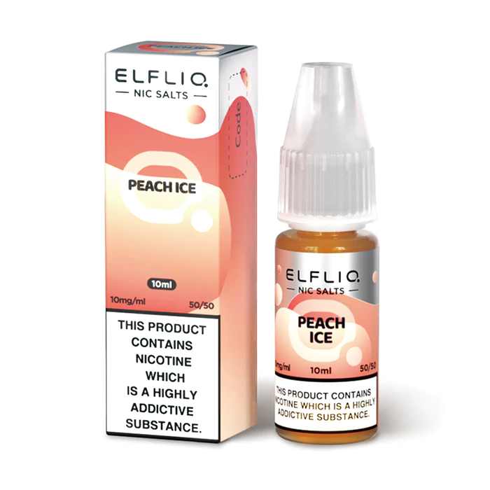 Peach Ice Nic Salt by ELFLIQ