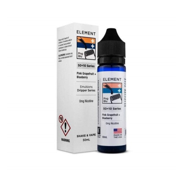 Pink Grapefruit & Blueberry by Element Emlusions-ManchesterVapeMan
