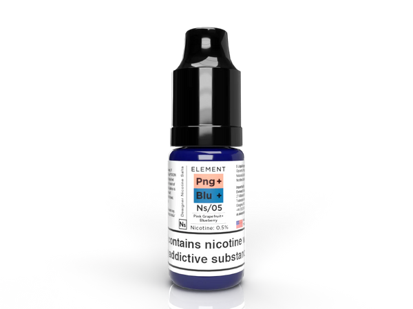 Pink Grapefruit & Blueberry Nic Salt by Element E-Liquids