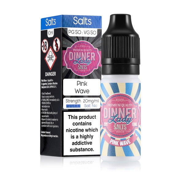 Pink Wave Nic Salt by Dinner Lady-ManchesterVapeMan