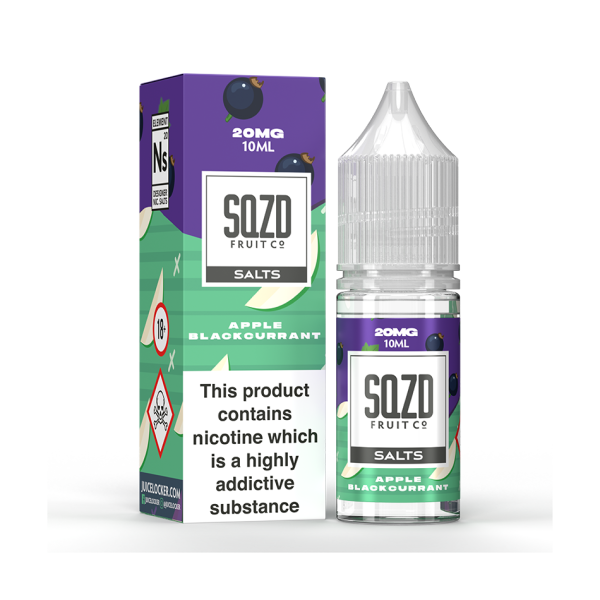 Apple Blackcurrant by SQZD Nic Salt-ManchesterVapeMan