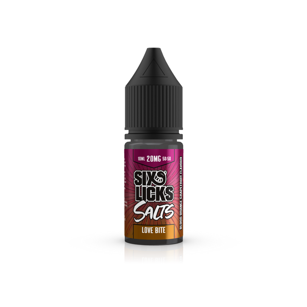 Love Bite by Six Licks - Nic Salt-ManchesterVapeMan