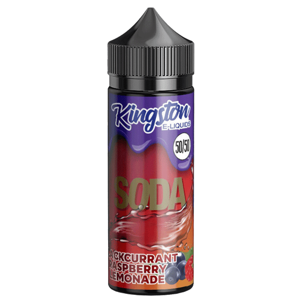 Blackcurrant Raspberry Lemonade 50/50 by Kingston E-Liquid