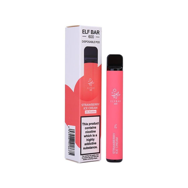Strawberry Ice Cream By Elf Bar