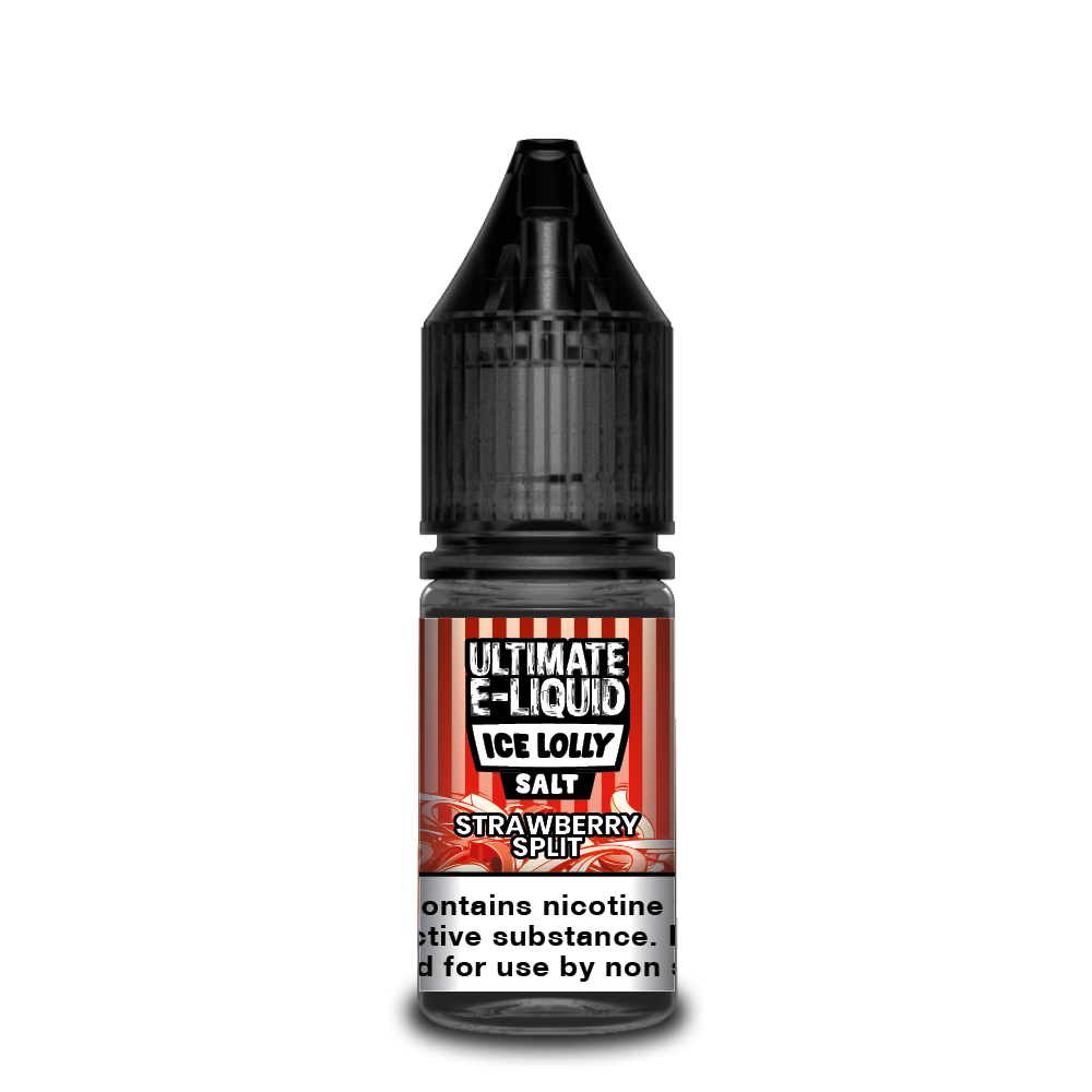 Strawberry Split Ice Lolly by Ultimate Salts-ManchesterVapeMan