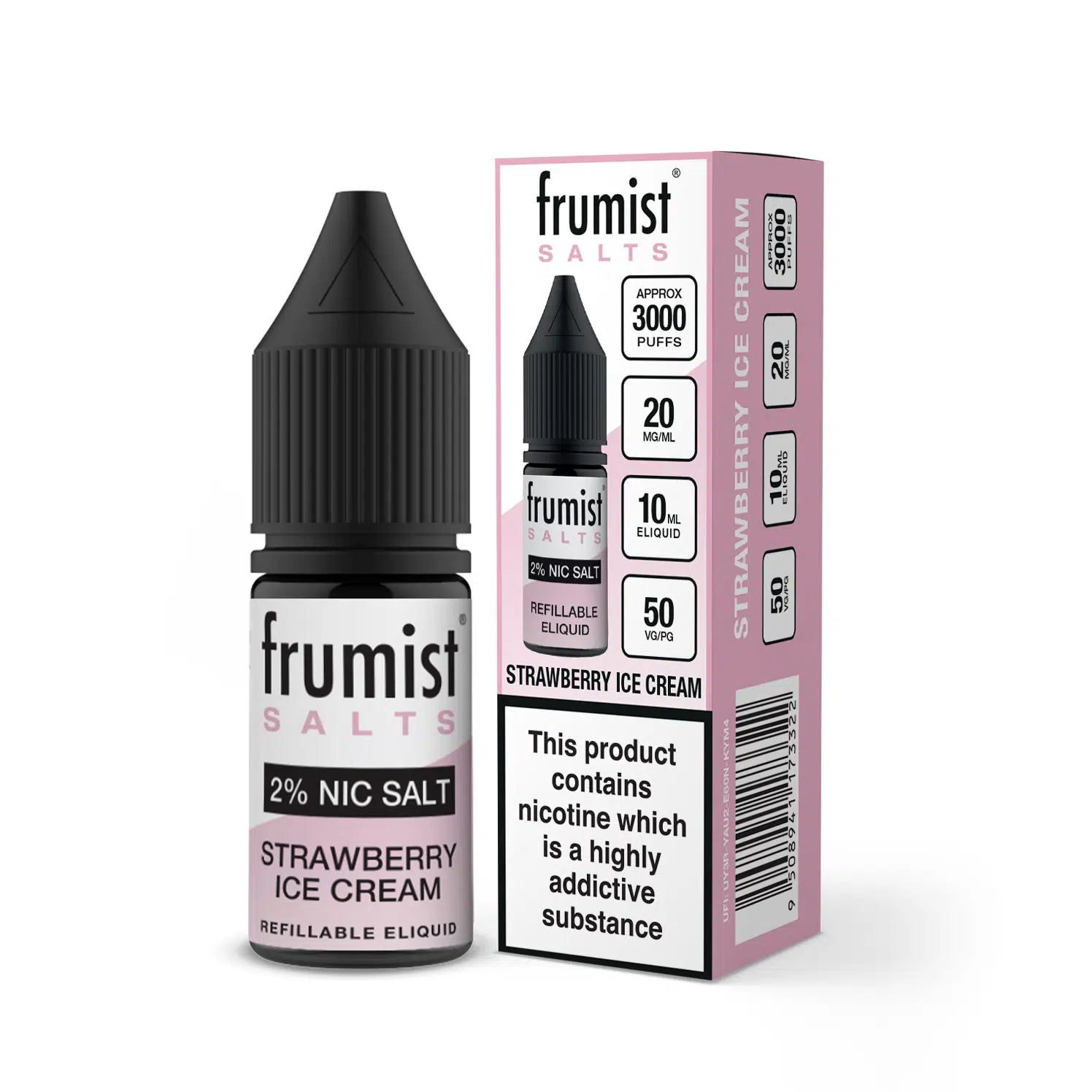 Frumist Strawberry Ice Cream Nic Salt