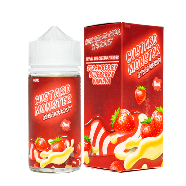 Strawberry Custard by Custard Monster-ManchesterVapeMan