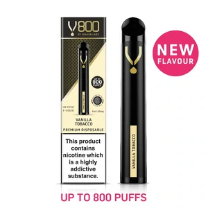 Dinner Lady V800 Disposable - Vanilla Tobacco