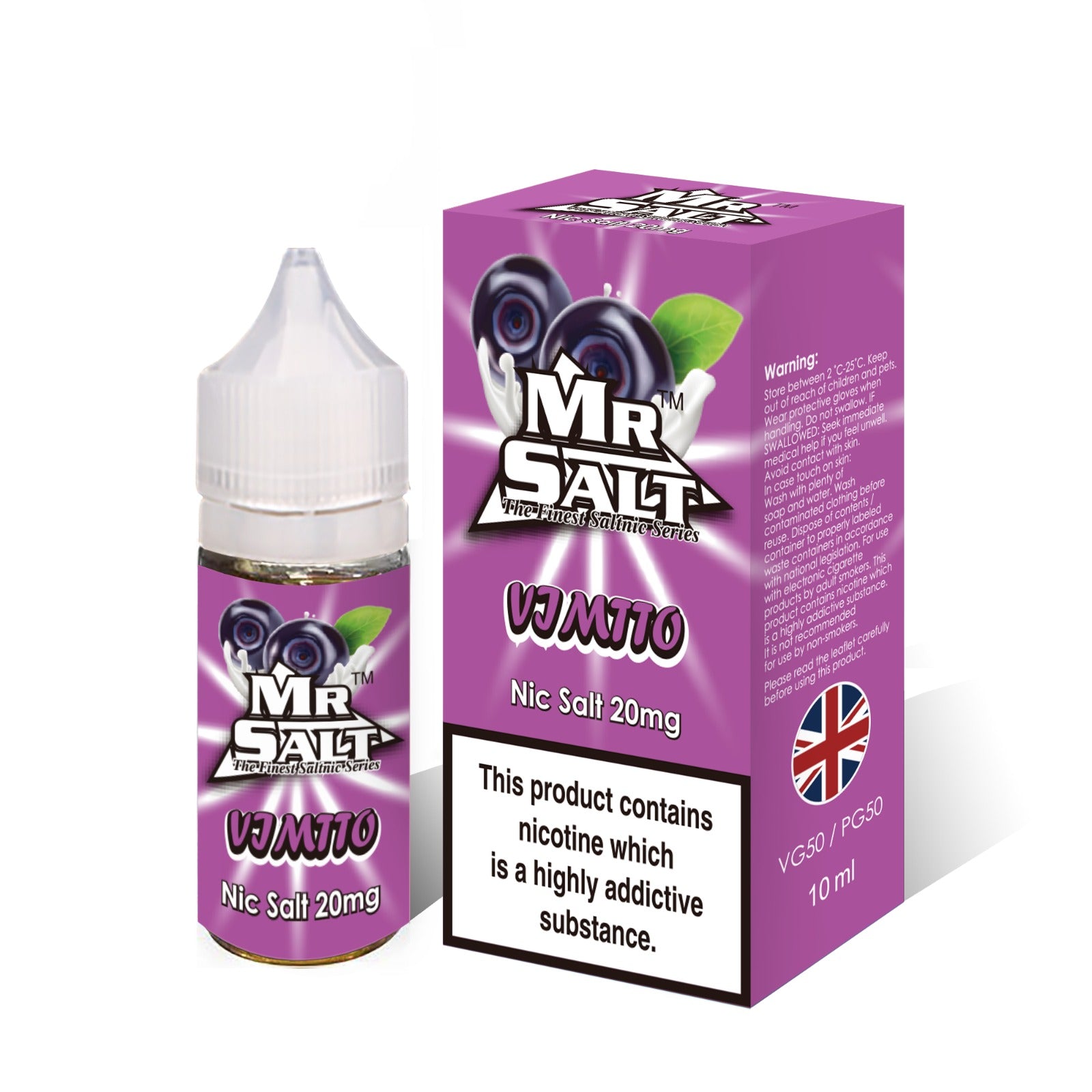 vimto vape juice Vimto Nic Salt by Mr Salt