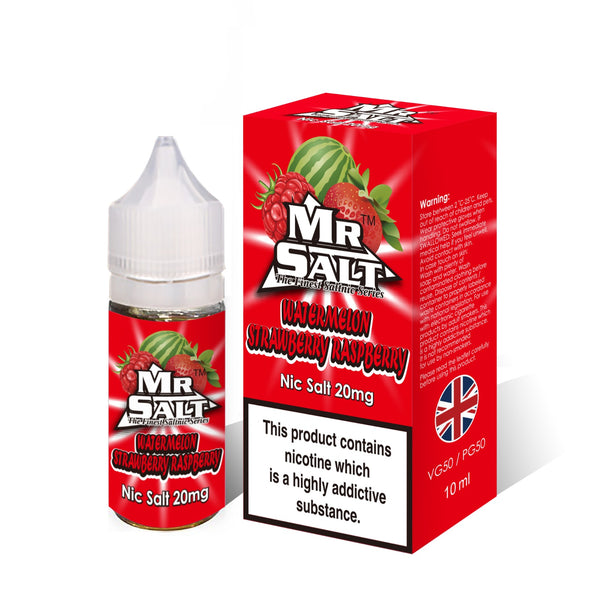 Watermelon Strawberry Raspberry Nic Salt by Mr Salt