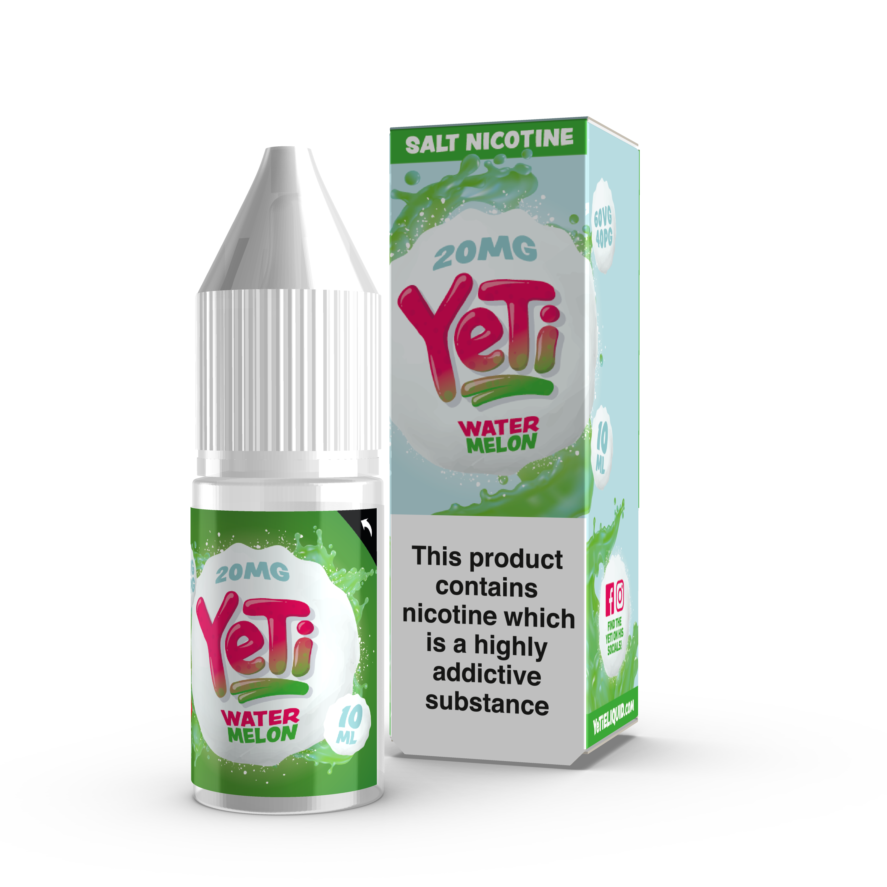 Watermelon Nic Salt by Yeti