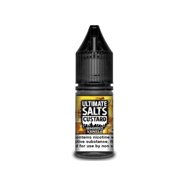 Whipped Vanilla Custard By Ultimate Salts-ManchesterVapeMan