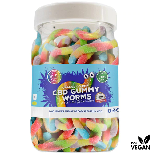 Orange County CBD Gummy's (Large Tub)