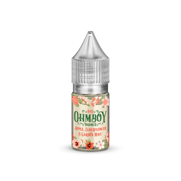 Apple, Elderflower & Garden Mint – Nic Salt-ManchesterVapeMan