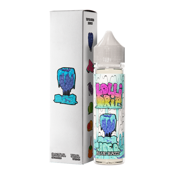 Blue Razz Ice by Lollidrip E-liquids-ManchesterVapeMan
