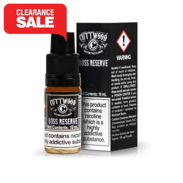 Boss Reserve 10ml by Cuttwood-ManchesterVapeMan