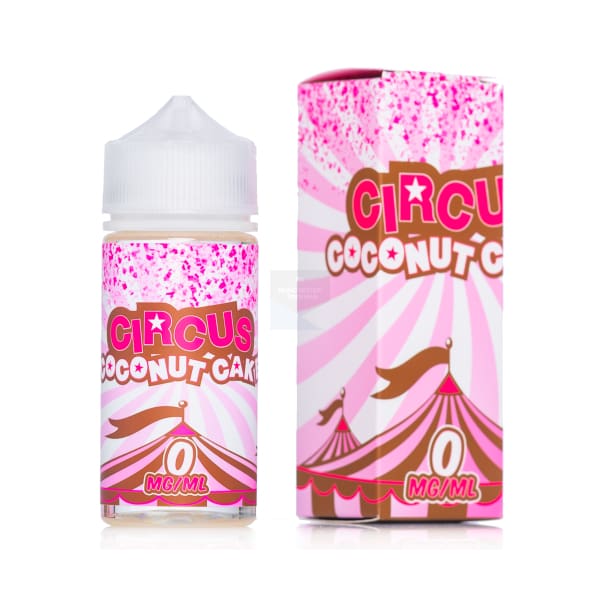 Circus E-Liquid - Circus Coconut Cake 100ml Shortfill-ManchesterVapeMan
