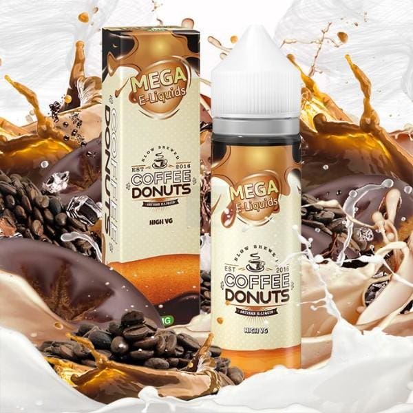 Coffee Donuts by Mega E-liquids 100ml-ManchesterVapeMan