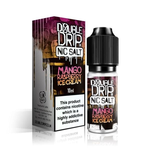 Double Drip Mango Raspberry Ice Cream Nic Salt-ManchesterVapeMan