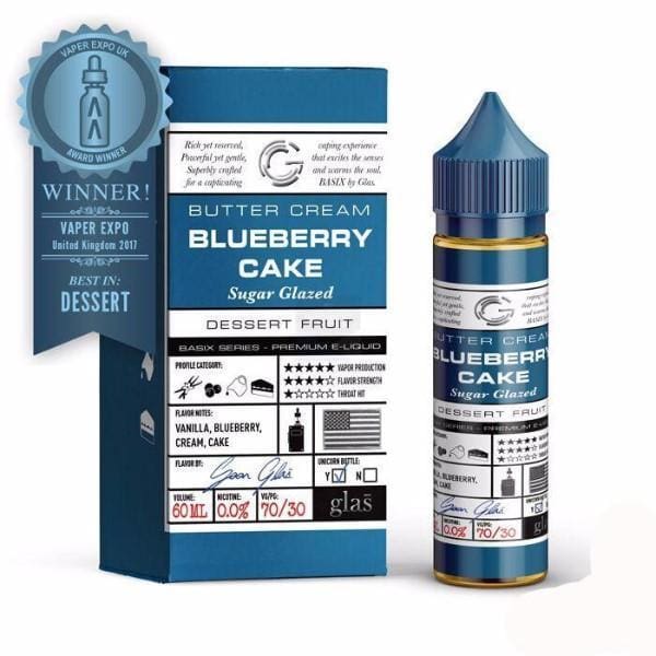 Blueberry Cake by Glass Basix Series 50ml-ManchesterVapeMan