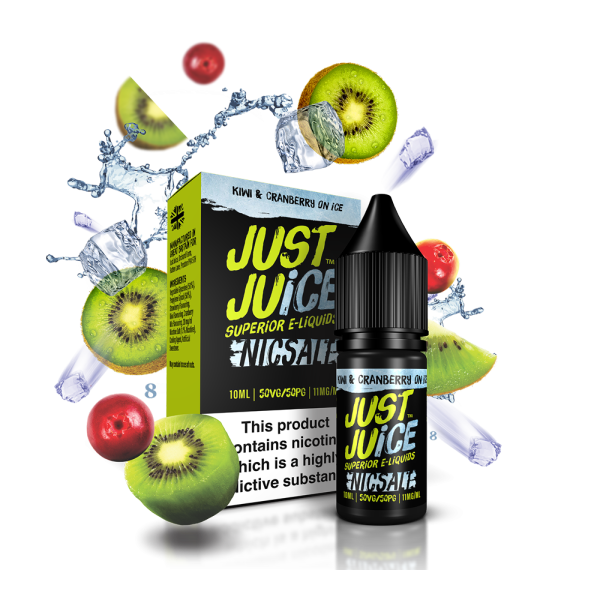 Kiwi Cranberry by Just Juice Salt Nic-ManchesterVapeMan