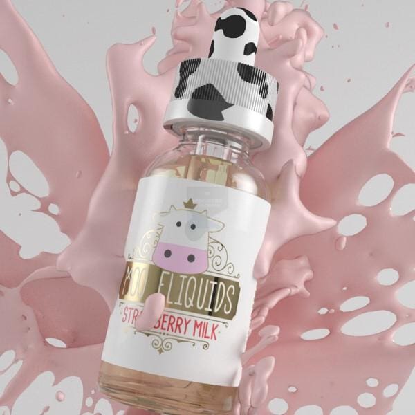 Moo E-Liquid Strawberry Milk 60ml-ManchesterVapeMan