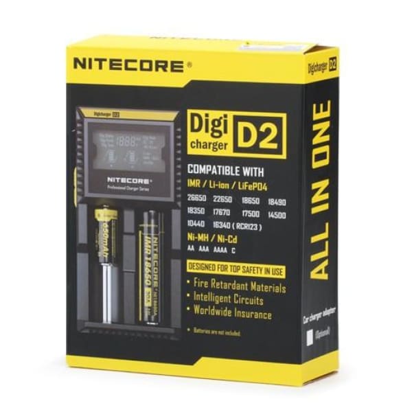 Nitecore Digi Charger D2 Charger-ManchesterVapeMan