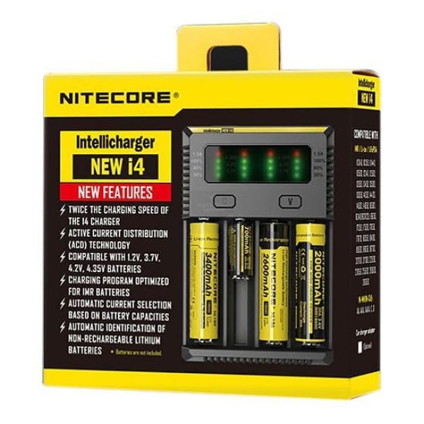 Nitecore - New i4 Intellicahrger-ManchesterVapeMan