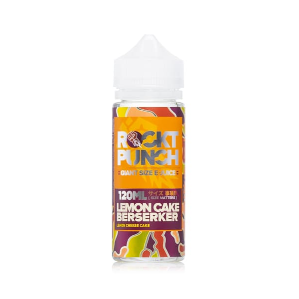 Rockt Punch - Lemon Cake Berserker 120ml Shortfill-ManchesterVapeMan