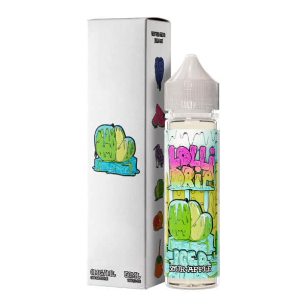 Sour Apple Iced by Lollidrip E-liquids-ManchesterVapeMan