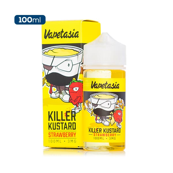 Vapetasia Killer Kustard Strawberry 100ml-ManchesterVapeMan