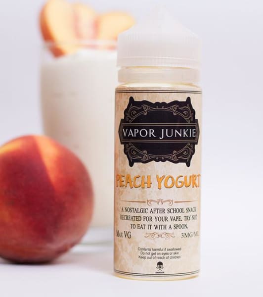 Vapor Junkie Peach Yogurt 50ml | ManchesterVapeMan Vapor Junkie Peach Yogurt 50ml | ManchesterVapeMan
