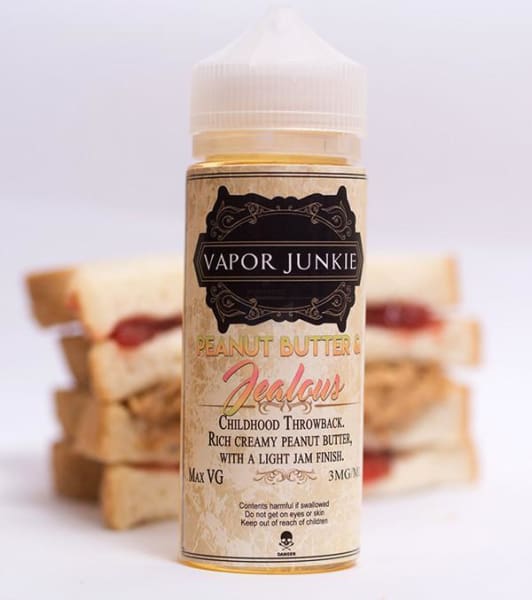 Vapor Junkie Peanut Butter & Jealous 50ml | ManchesterVapeMan Vapor Junkie Peanut Butter & Jealous 50ml | ManchesterVapeMan