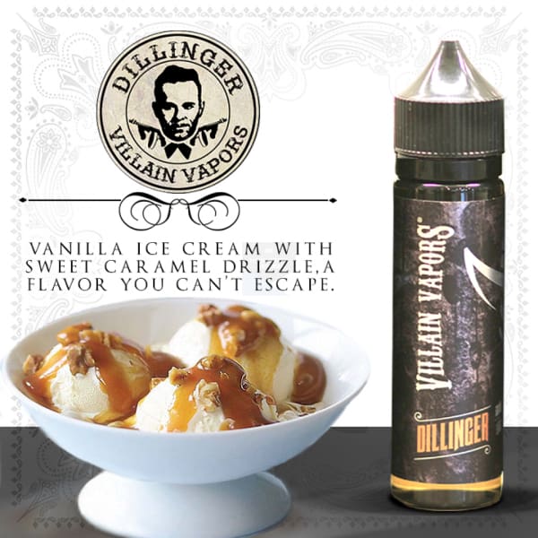 VILLAIN VAPORS DILLINGER 60ML-ManchesterVapeMan