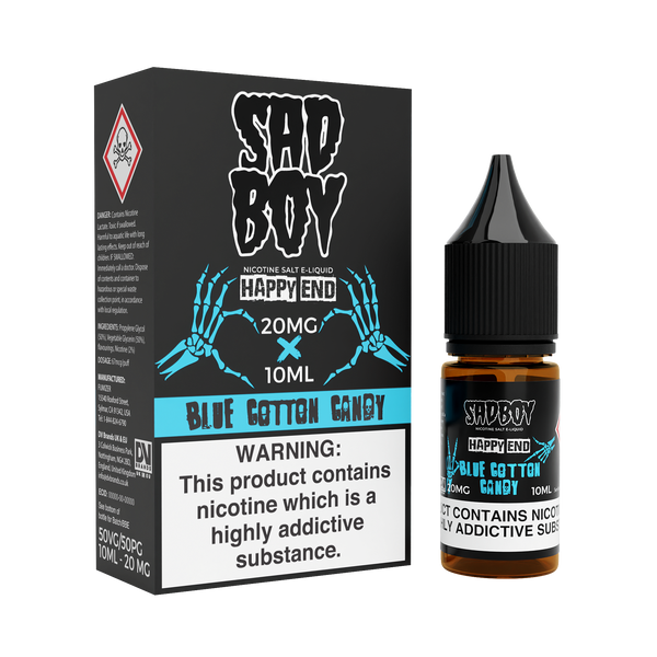 Blueberry Cotton Candy Nic Salt by Sadboy E-Liquids