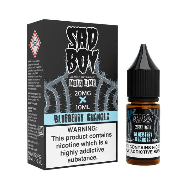 Blueberry Granola Nic Salt by Sadboy E-Liquids