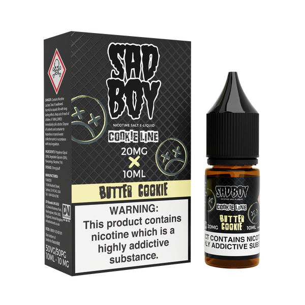 Butter Cookie Nic Salt by Sadboy E-Liquids