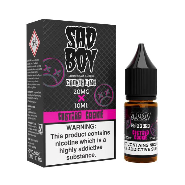 Custard Cookie Nic Salt by Sadboy E-Liquids