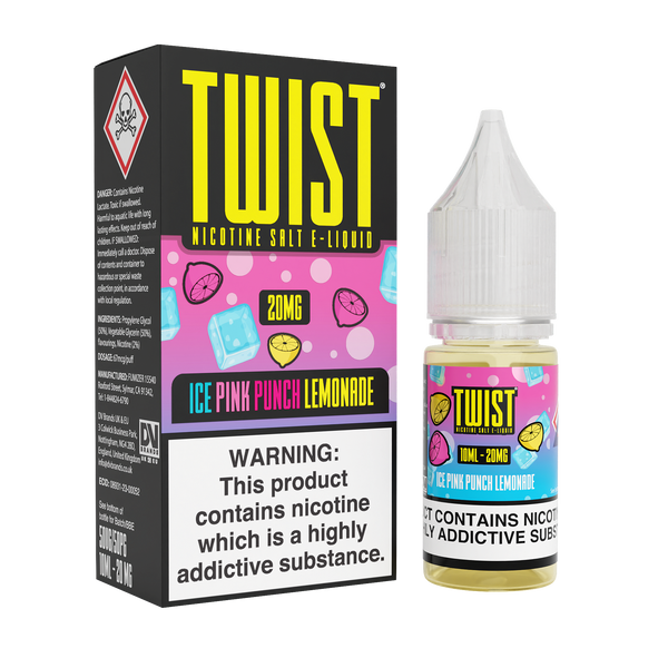 Iced Pink Punch Lemonade  Nic Salt by Twist E-Liquids