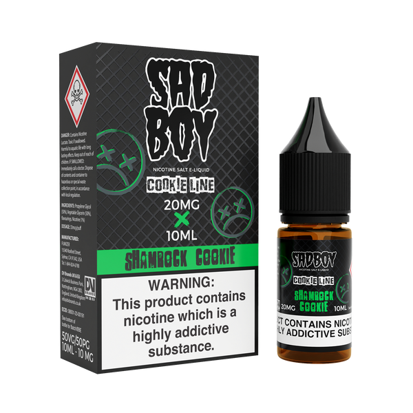 Shamrock Cookie Nic Salt by Sadboy E-Liquids