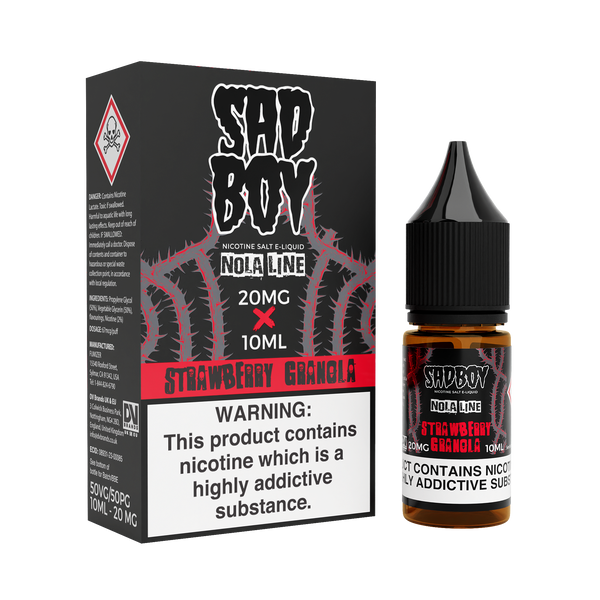 Strawberry Granola Nic Salt by Sadboy E-Liquids