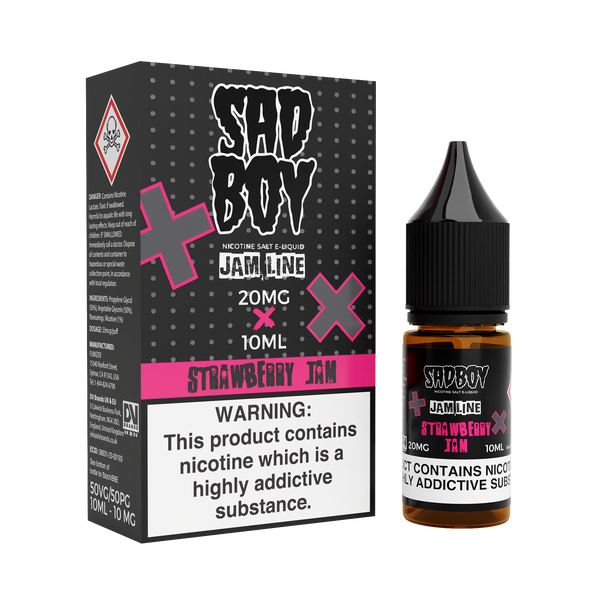 Strawberry Jam Nic Salt by Sadboy E-Liquids