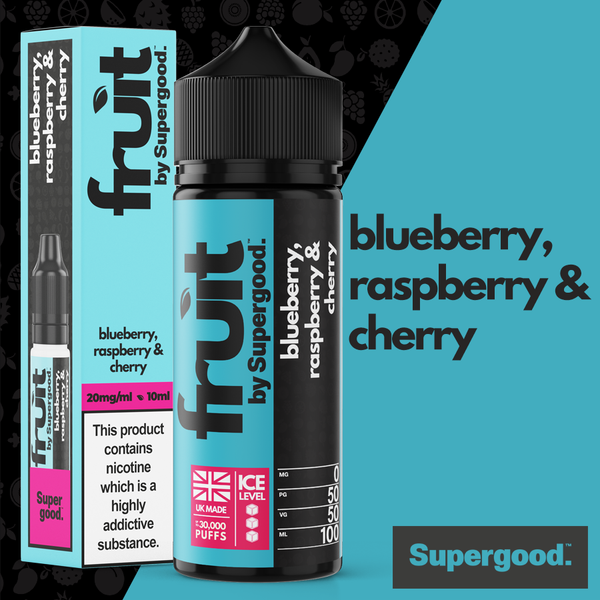 Blueberry, Raspberry & Cherry by Supergood Fruit